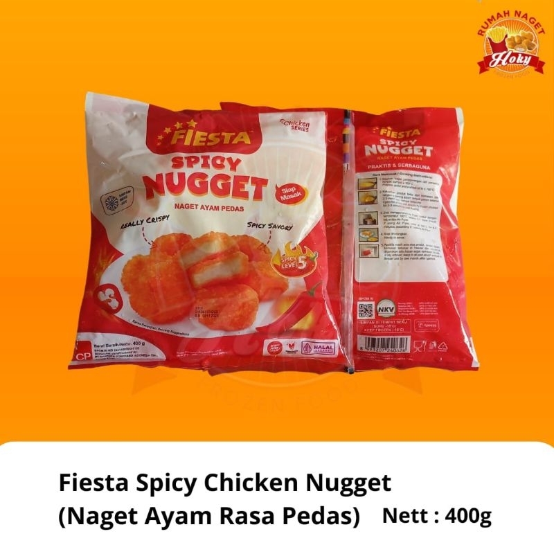 

Fiesta Spicy Nugget Naget Ayam Pedas