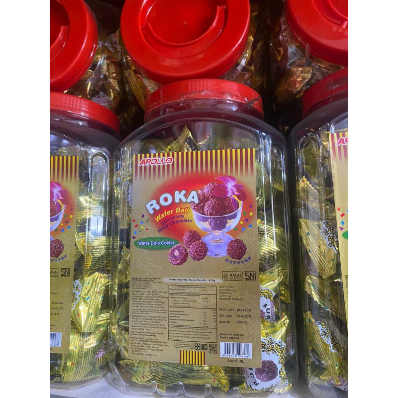 

ROKA Kemasan Toples isi 70Pcs