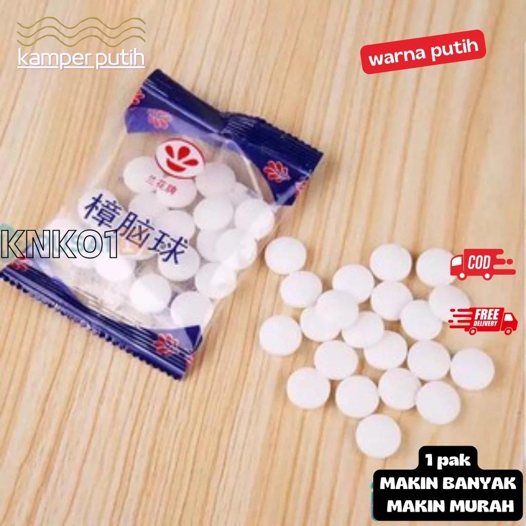 Kamper Sachet Pengharum Lemari Baju Warna Putih