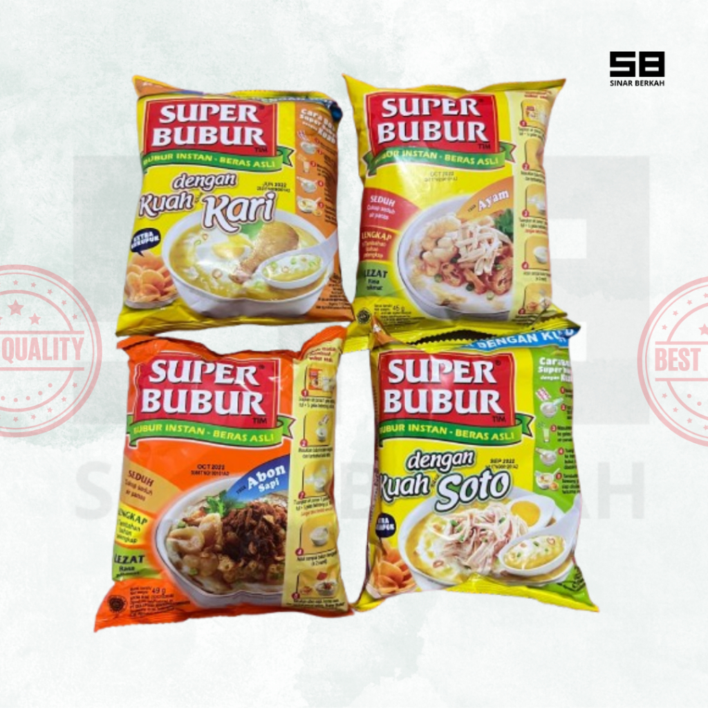 

SUPER BUBUR AYAM 1RENTENG ISI 10PCS - SINAR BERKAH