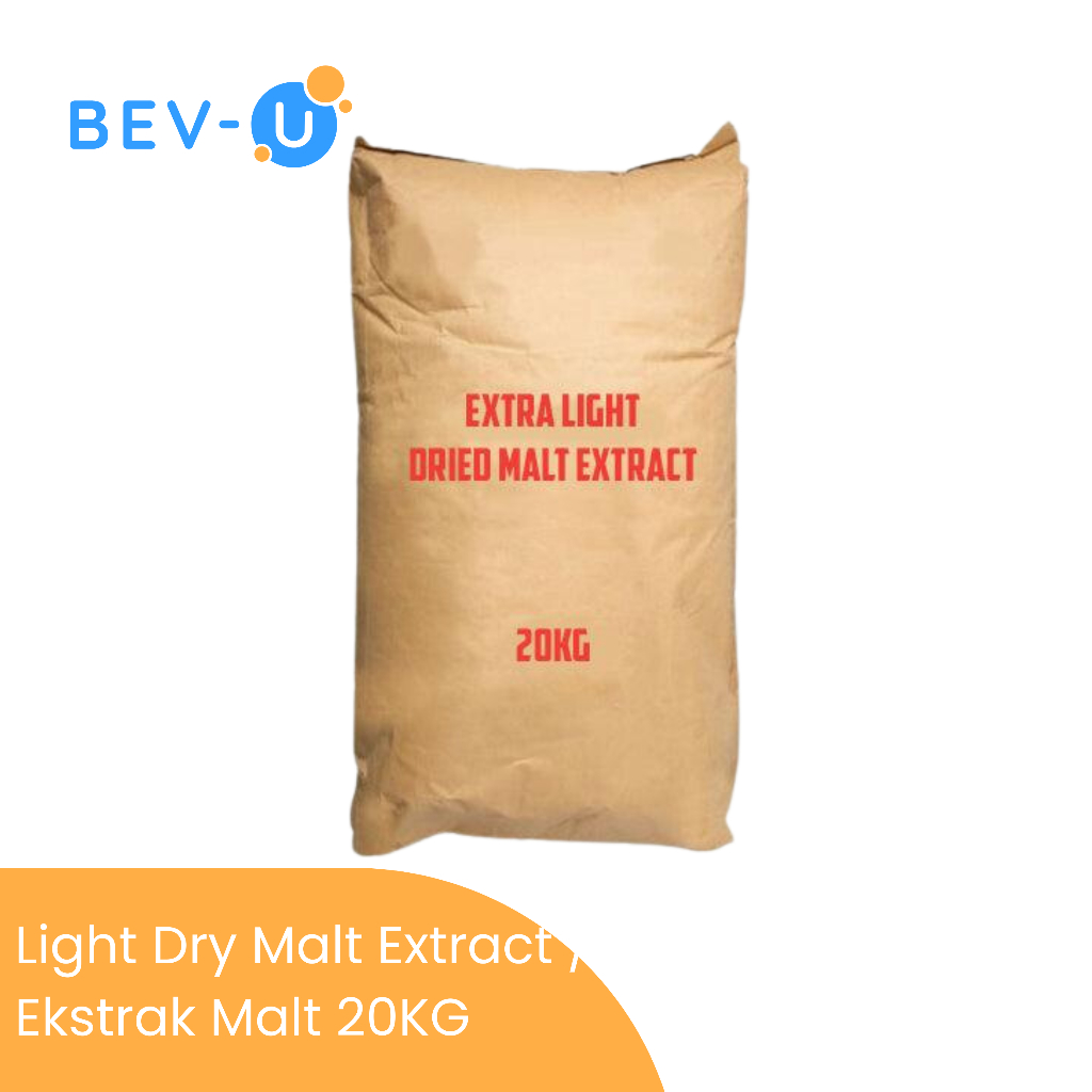 

Light Dry Malt Extract / Bubuk Malt Ekstrak / Ekstrak Malt Powder ukuran 1 Zak 20KG