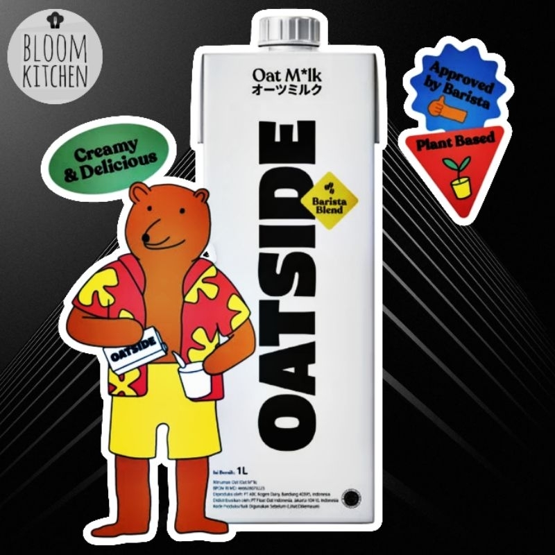 

Susu OATSIDE BARISTA Blend 1 liter / OAT Side Barista OAT Milk 1L