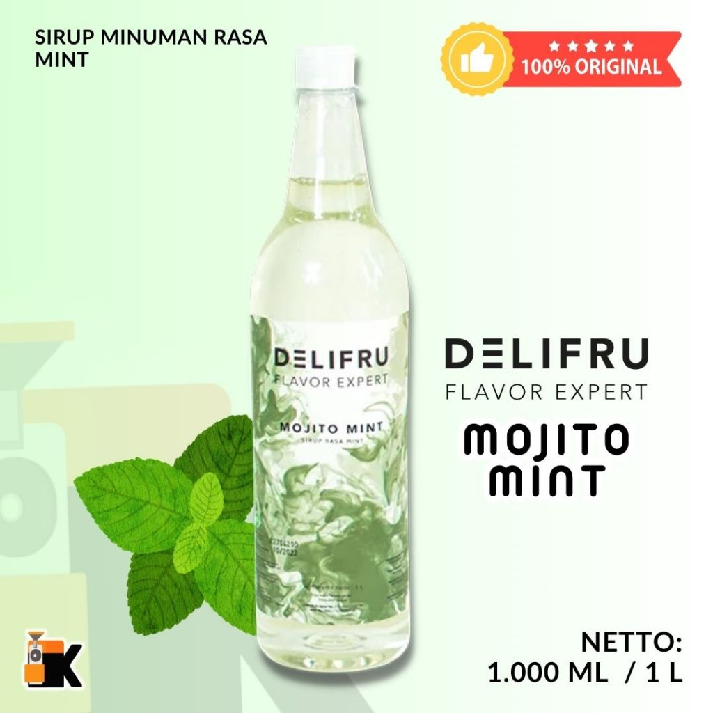 

Kieta Roastery - Syrup Delifru Mojito Mint 1000ml