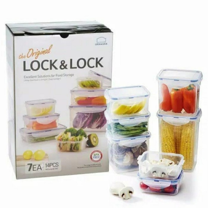Lock n Lock Exclusive Gift Set Food Container 1set 7pcs