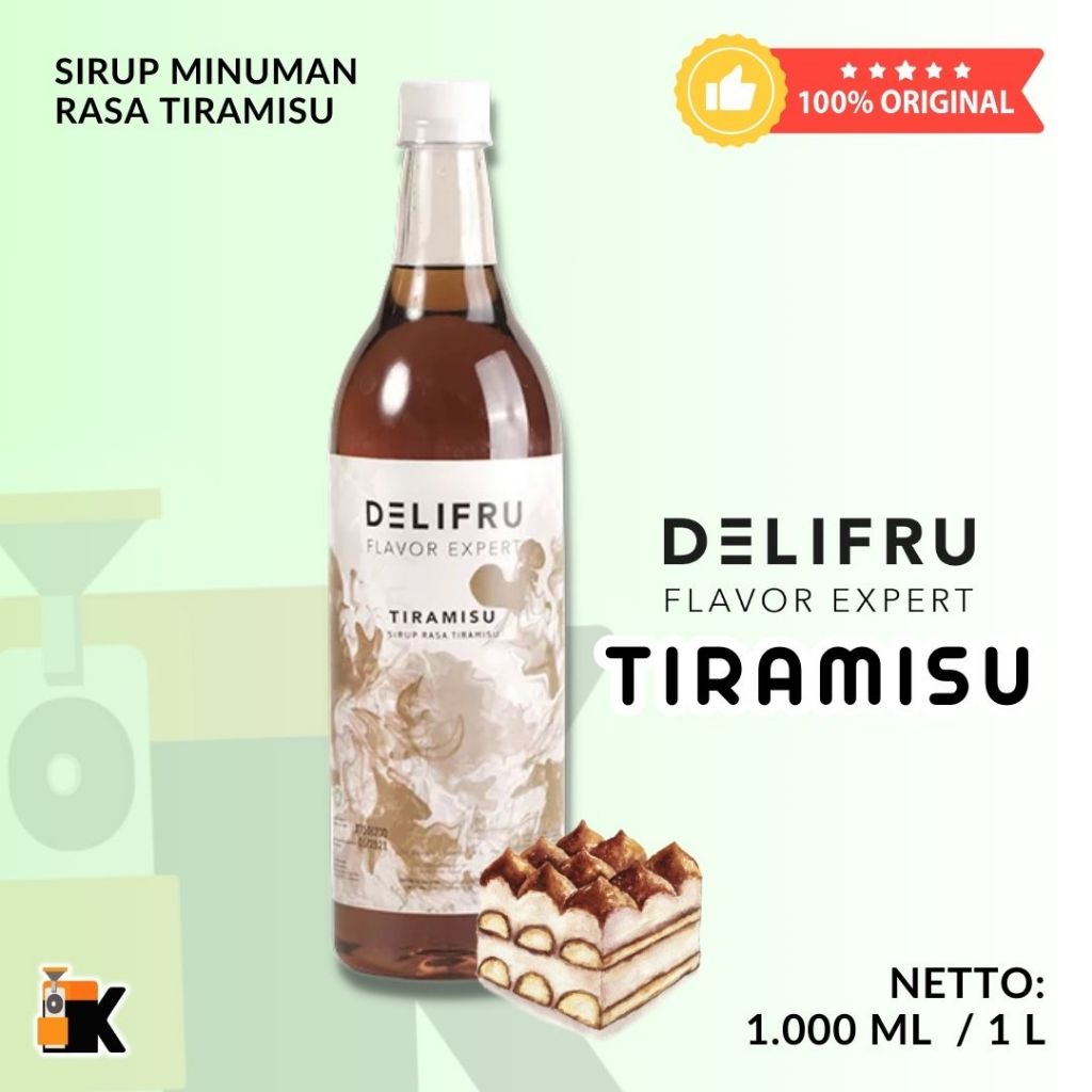 

Kieta Roastery - Syrup Delifru Tiramisu 1000ml