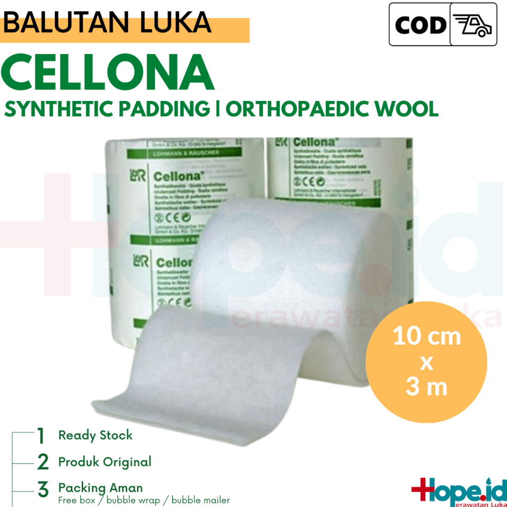 Cellona Padding | Celona Synthetic Padding | Orthopedic Wool