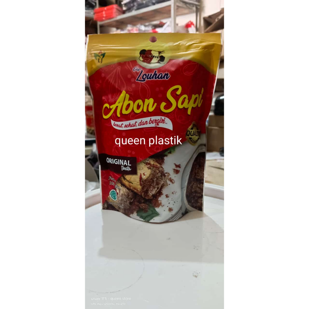 

Abon Sapi Cap Louhan Original Pouch 100gr Enak Halal