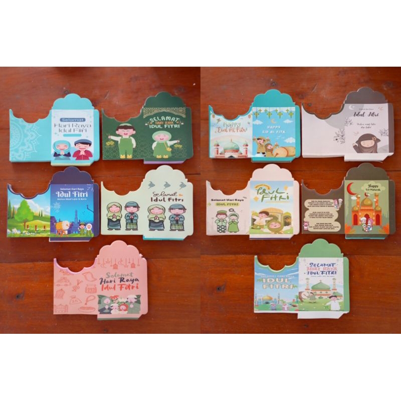 

Amplop Lebaran Medium Muslim 50lembar (1 motif)