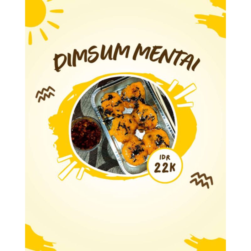 

dimsum mentai isi 6pcs gendut isi full daging