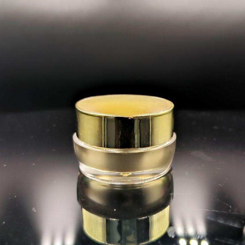 Pot Round Luxury 10gr Gold / Pot Cream Mewah Cantik 10gr / Pot Krim Gold Aesthetic