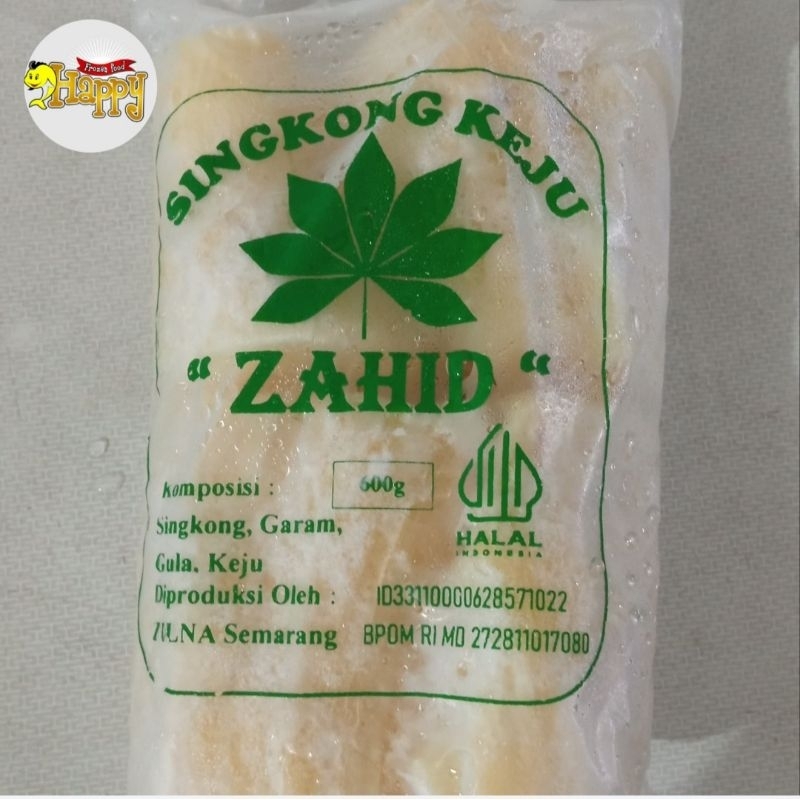 Singkong Keju Beku Frozen 600 gram