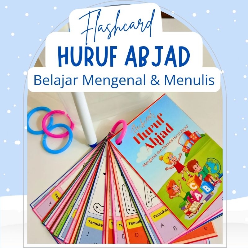 FLASHCARD HURUF ABJAD