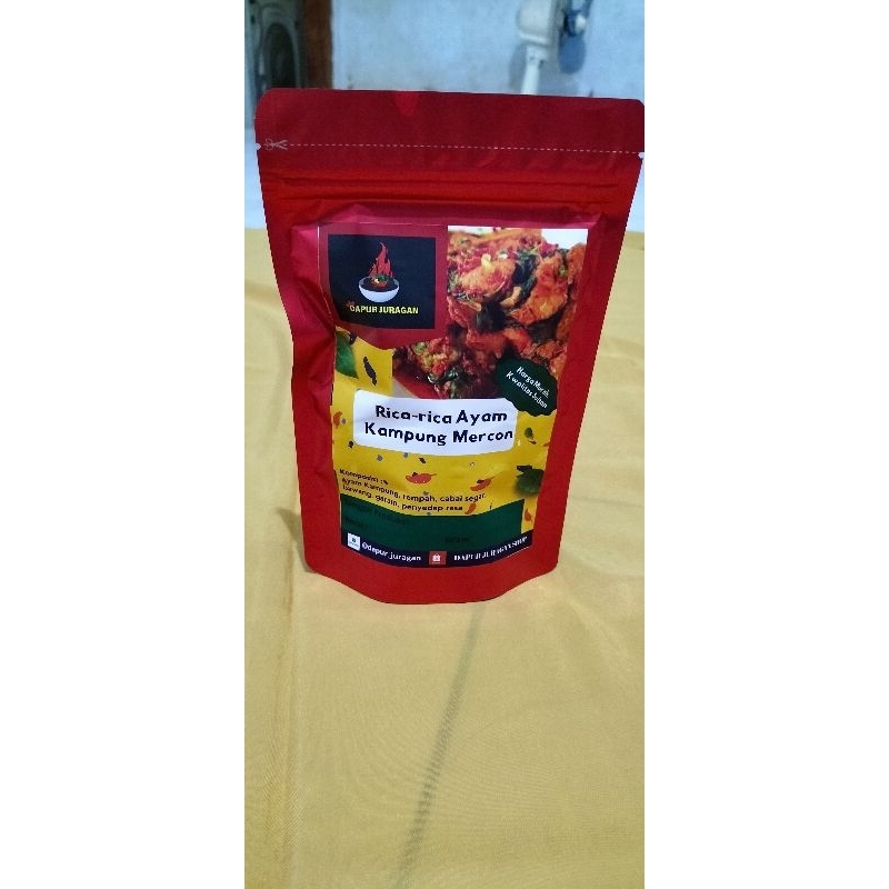 

Rica-rica ayam kampung mercon | rica ayam | rica mercon | rica ayam mercon | oseng mercon | oseng ayam mercon| ayam kampung| makanan siap saji | Frozen food | makanan tradisional | makanan anak kost | bekal kerja | bekal sekolah | rica murah enak