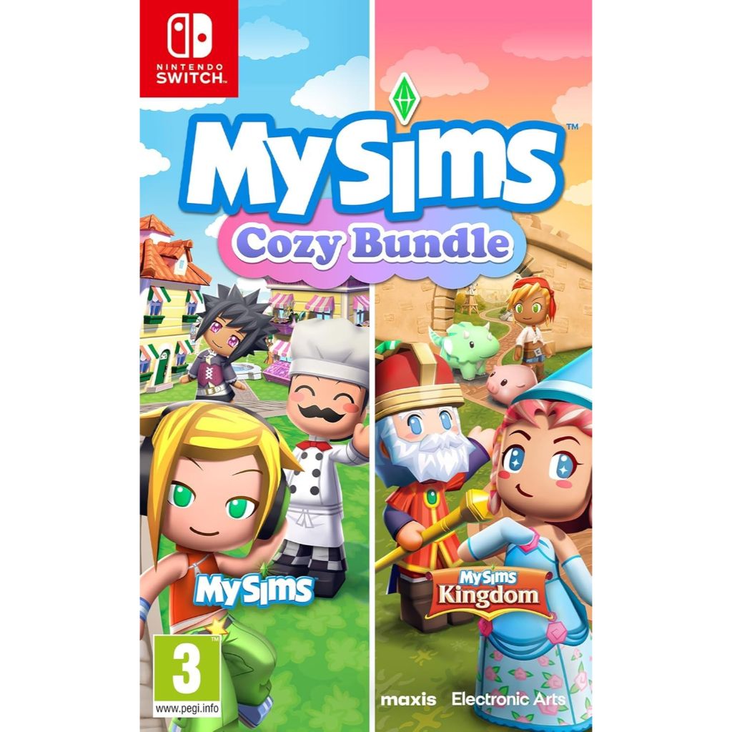 Nintendo Switch MySims Cozy Bundle / My SIMS Cozy Bundle