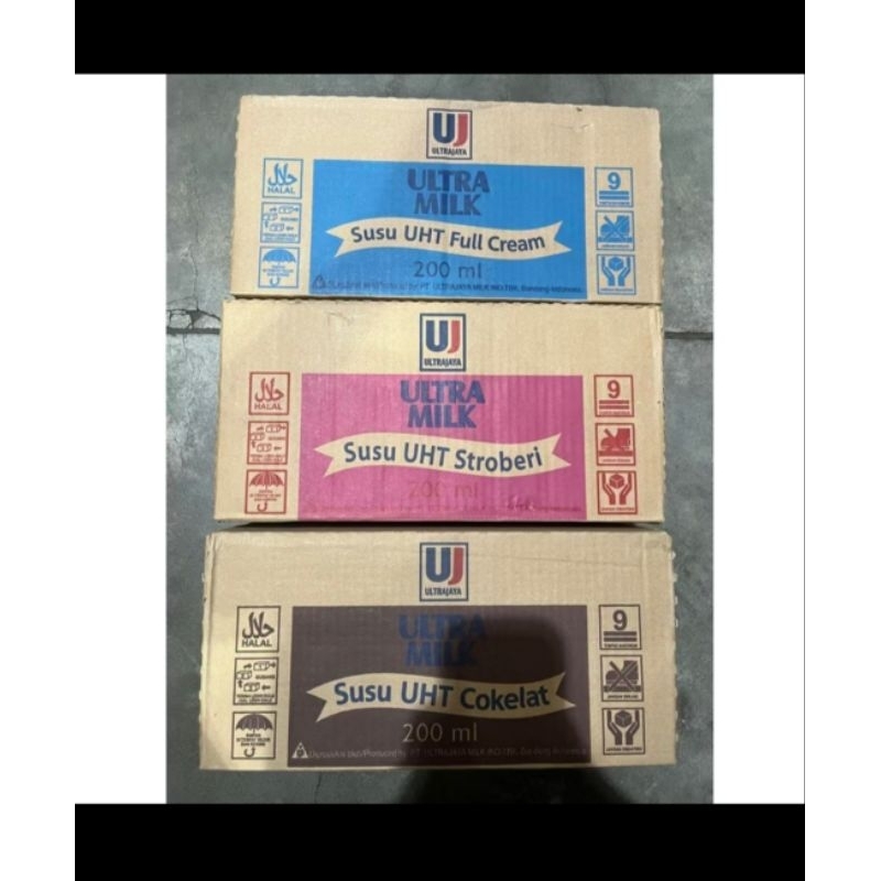 

Ultra milk UHT 200ml 24 pcs