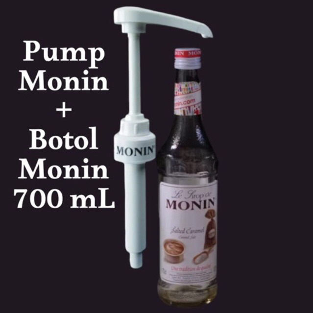 

Pump Monin Syrup + Botol Monin Kosong 700ml