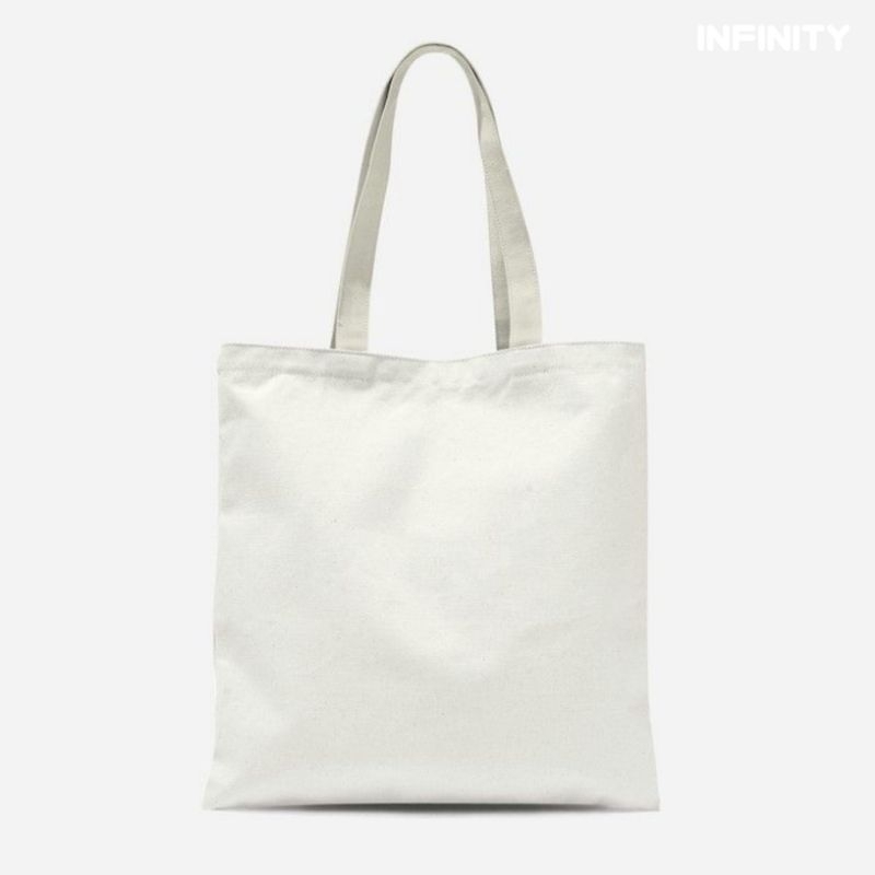 Tote Bag Blacu Putih Polos Premium