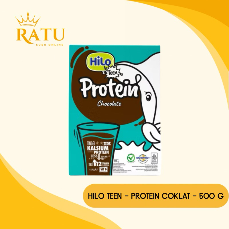 

HILO TEEN PROTEIN - Chocolate - 500gr - Hilo teen tumbuh tinggi