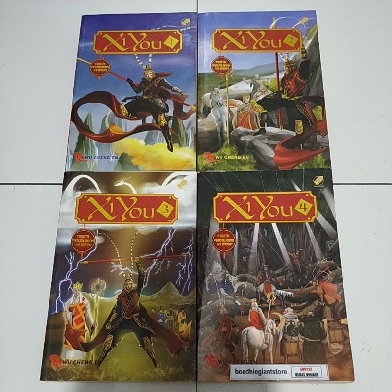 Novel Xi You 1-5 tamat, Cerita Perjalanan ke Barat, TS