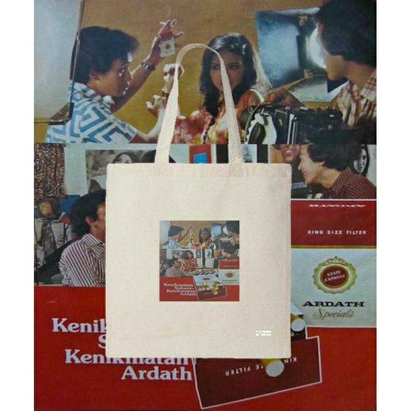 Totebag ardath vintage image custom