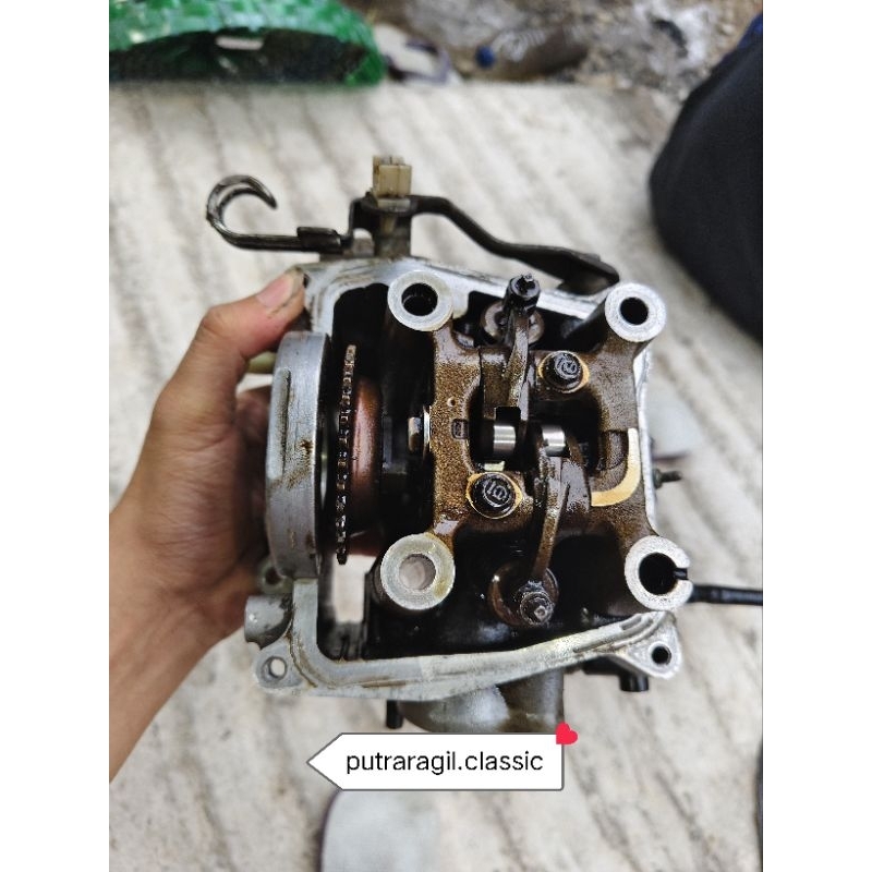 CYLINDER HEAD KOP HEAD KOP PALA BUSI HONDA VARIO 125 LED K60 VARIO 125 OLD KZR PNP VARIO 125 LED NEW