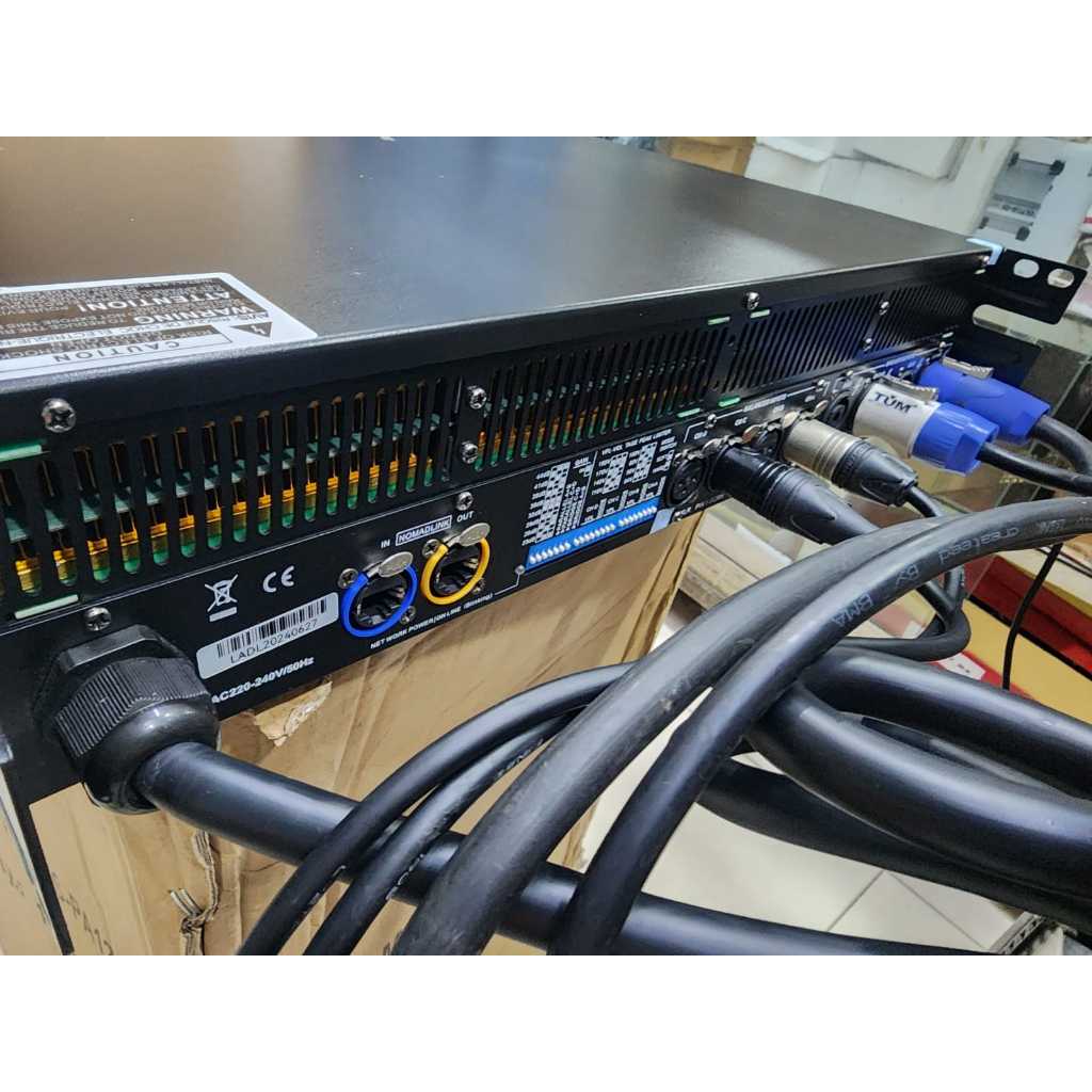 (PETI KAYU) Power Amplifier Labgruppen FP20000Q / FP 20000Q / FP 20000 Q / FP20000 Q