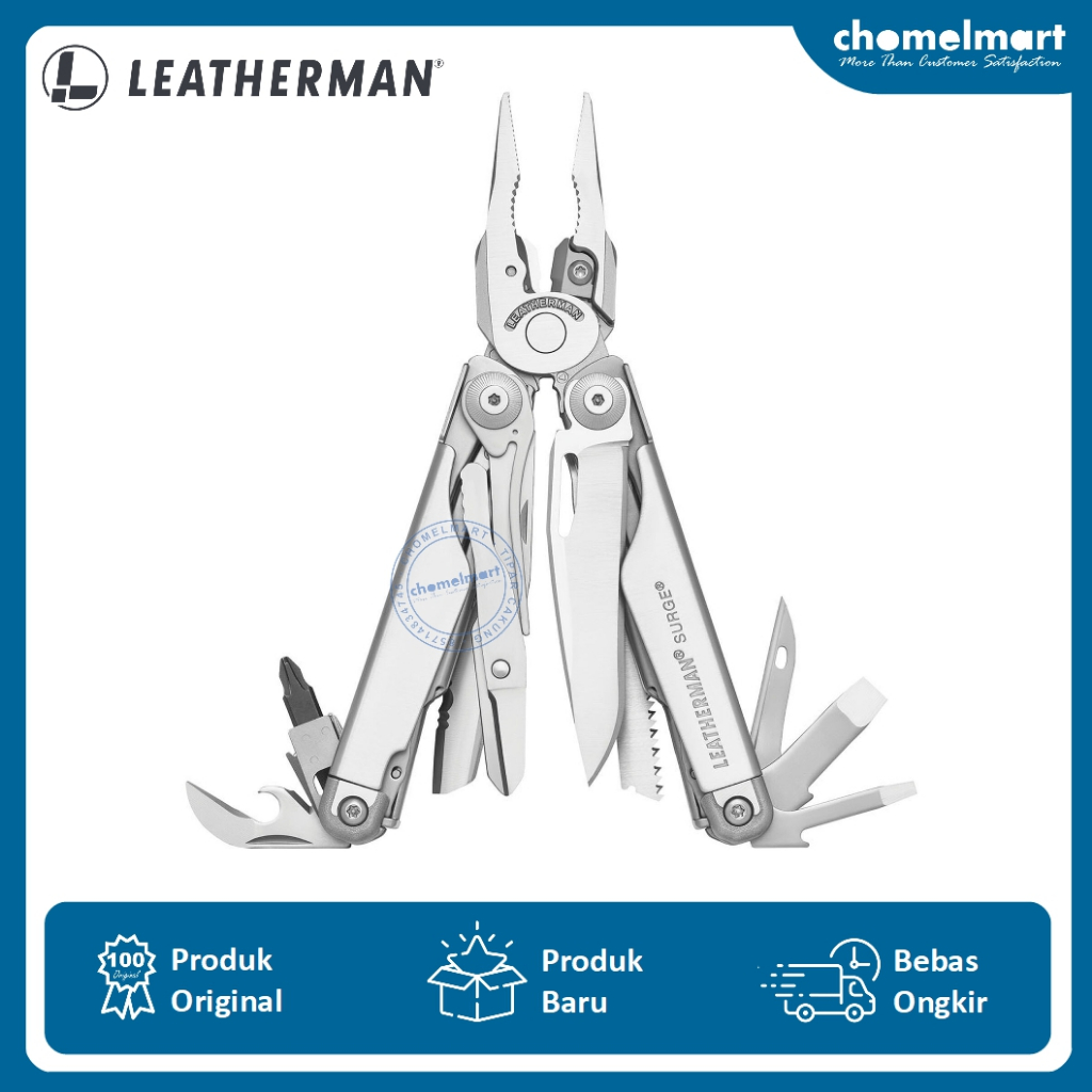 Leatherman Alat Saku Surge Hangpack - Silver LN0000146