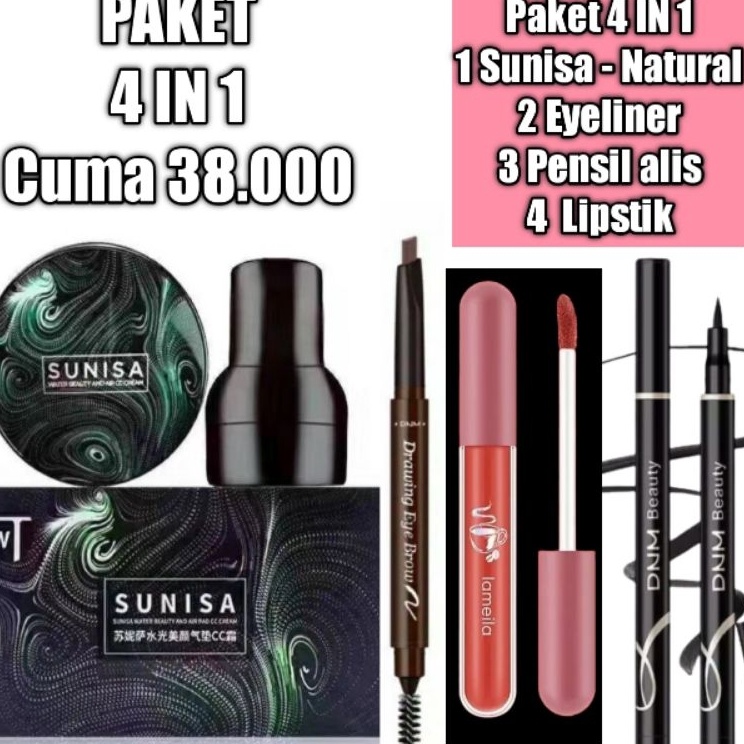 Promo Termurah  Medan PAKET SUNISA 4 IN 1 paket set kecantikan murah dan lengkap