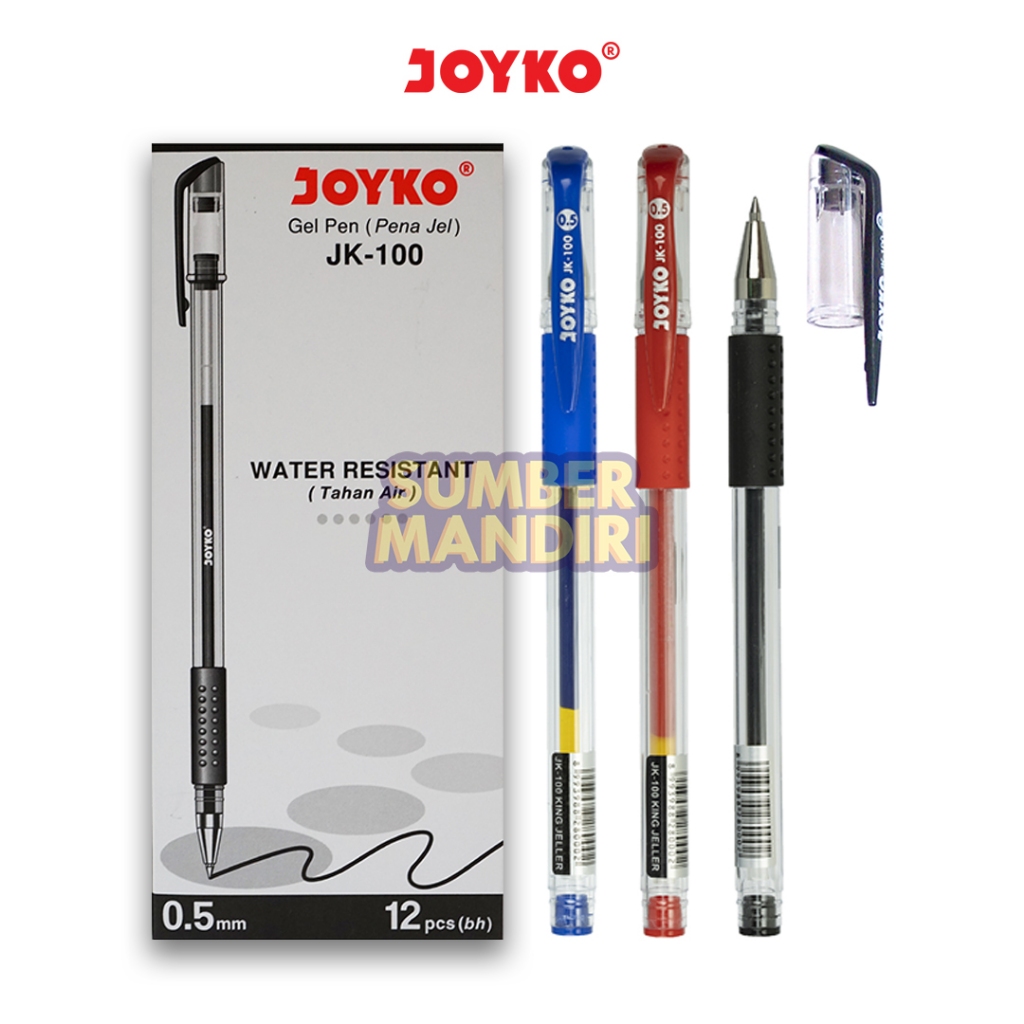 

Gel Pen Pulpen Pena Joyko JK-100 0.5 mm [12 PCS]