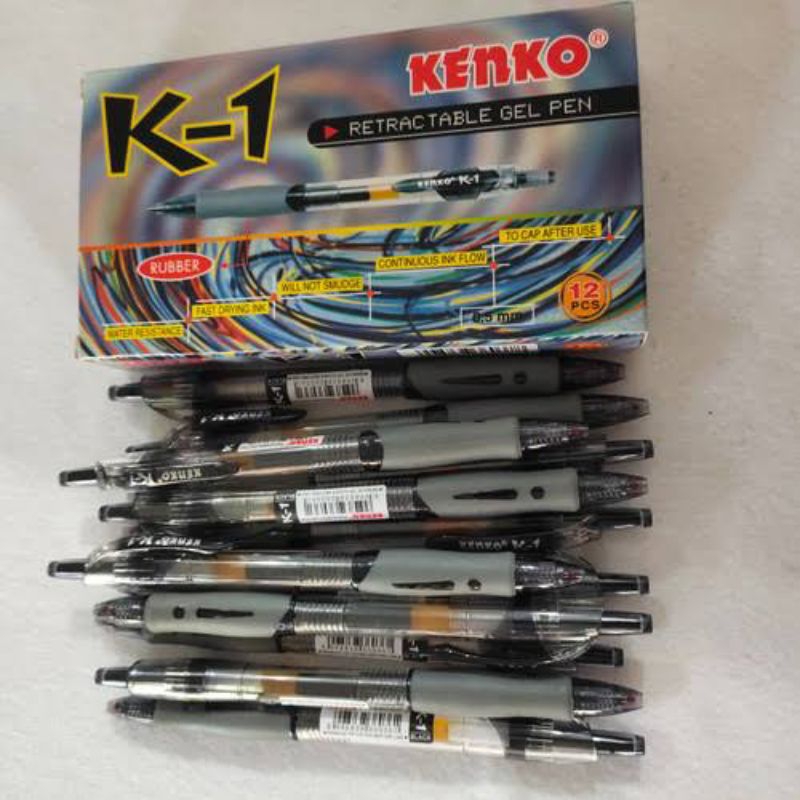 

Pen K-1 kenko pen tinta 1box isi 12pcs