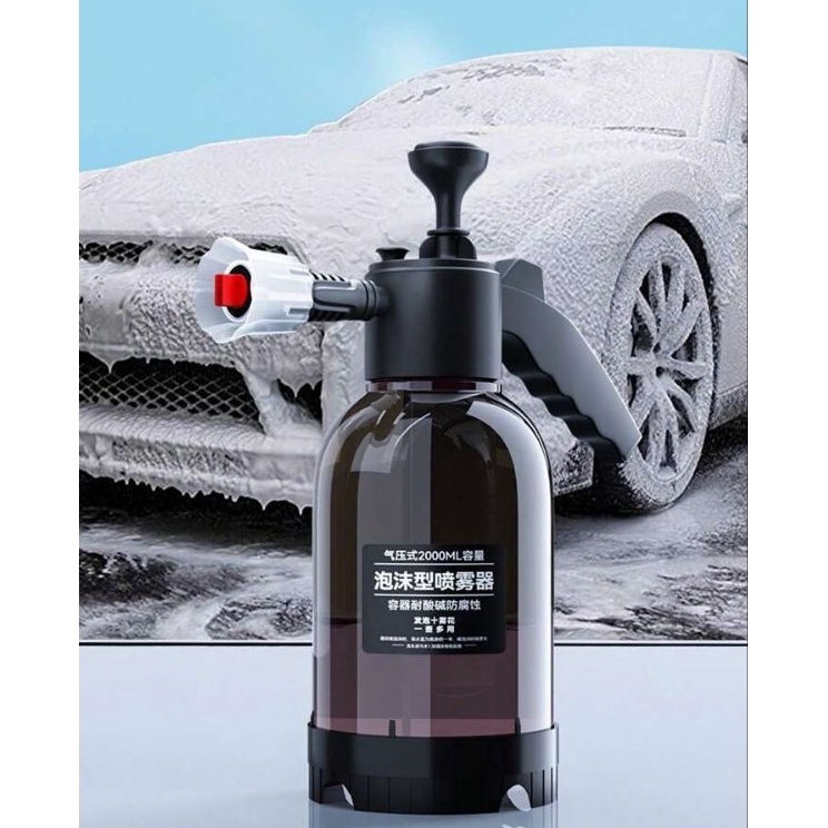 Serba Baru  Hand Snow Foam Wash Sprayer 2L Alat Cuci Motor Mobil Sabun Spray Foam Alat Cuci Motor Sa