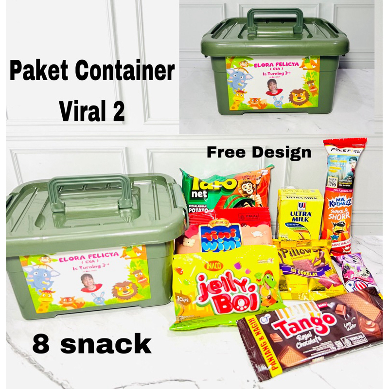 

Paket snack ulang tahun anak / souvenir ulang tahun / goodiebag ulang tahun / hampers birthday / snack viral