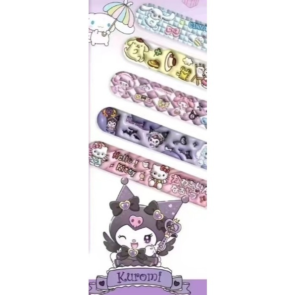 

GROSIR 50 PCS MAINAN GELANG PENGGARIS/GELANG LIPAT/GELANG BISA DIGULUNG MOTIF SANRIO