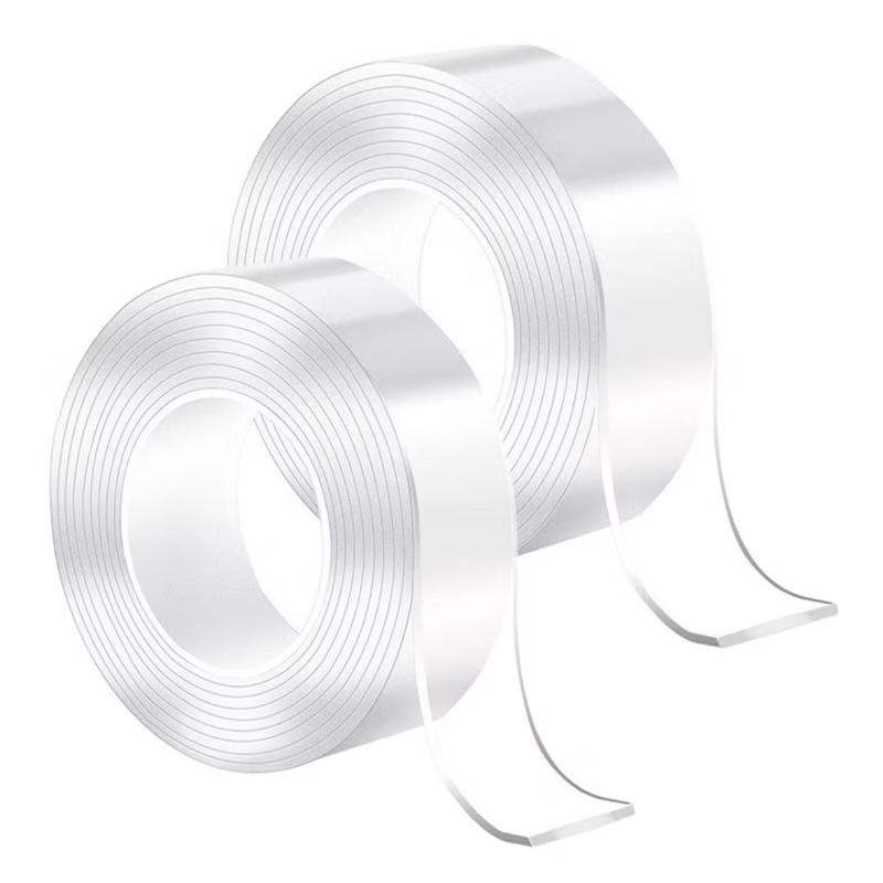 

Double Tape Nano Magic 3 Meter isolasi Bening Meter 3M Roll Dobel Solatip Selotip