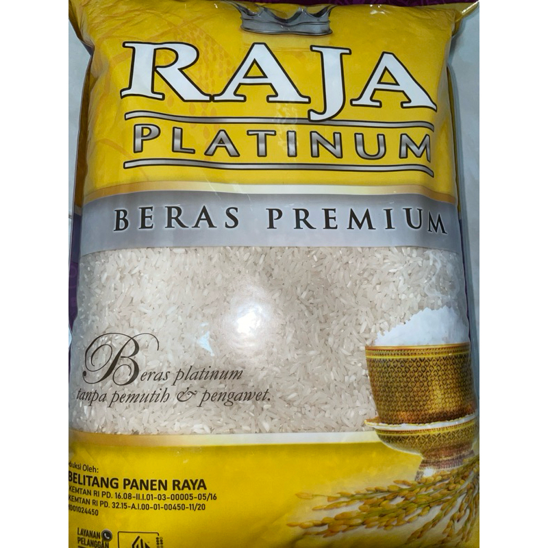 

Beras Raja Platinum Premium (ECER)