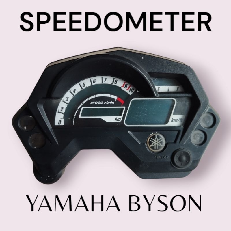 speedometer kilometer odometer Yamaha Byson