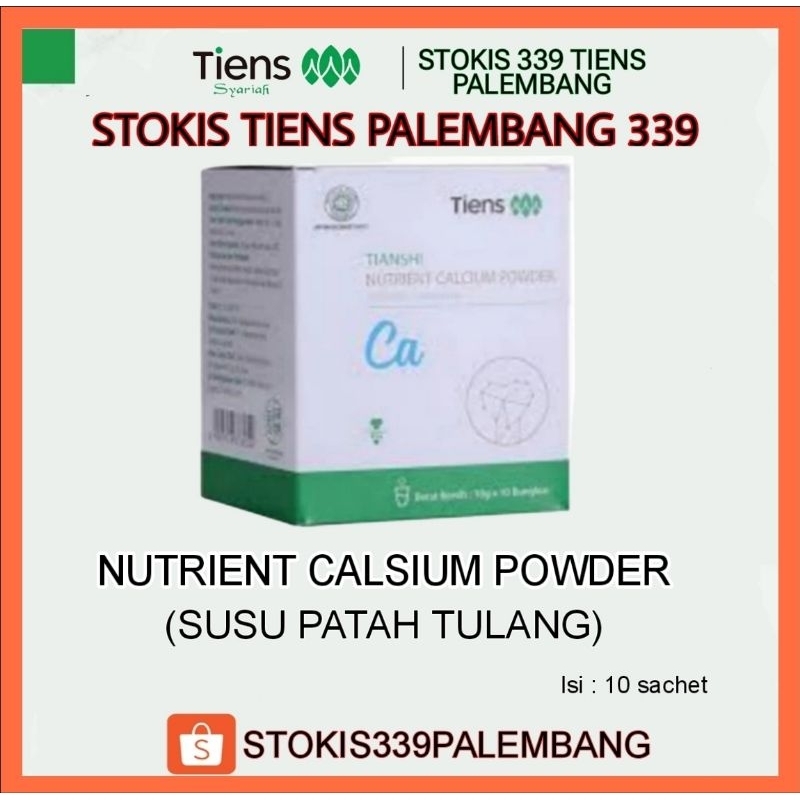 KALSIUM PATAH TULANG TIENS / SUSU PATAH TULANG / SUSU PATAH TULANG TIENS