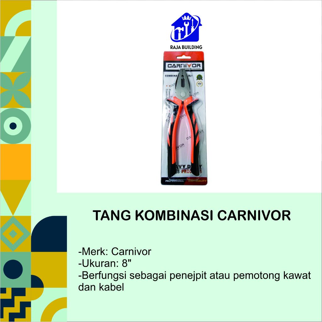 TANG KOMBINASI CARNIVOR/TANG KOMBINASI/TANG SERBAGUNA./TANG MULTIFUNGSI