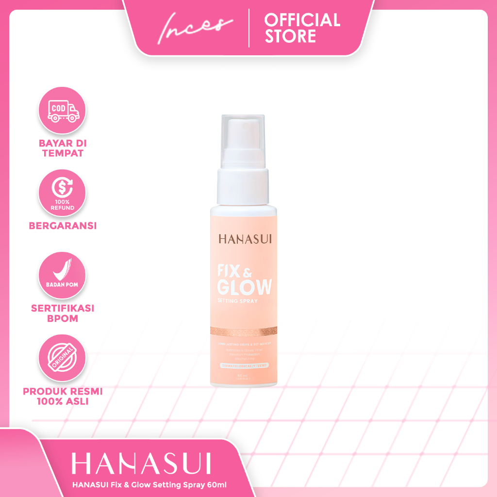 INCES - HANASUI Fix & Glow Setting Spray 60ml