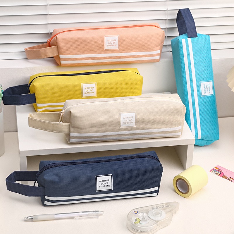 

KOTAK PENSIL KAIN PASTEL DOUBLE RESLETING / PENCIL CASE BESAR DUA SLETING / TEMPAT PENSIL TEMPAT MAKE UP SERBAGUNA
