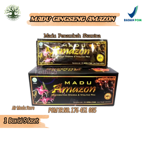 

MADU GINGSENG AMAZON ORIGINAL PENAMBAH STAMINA
