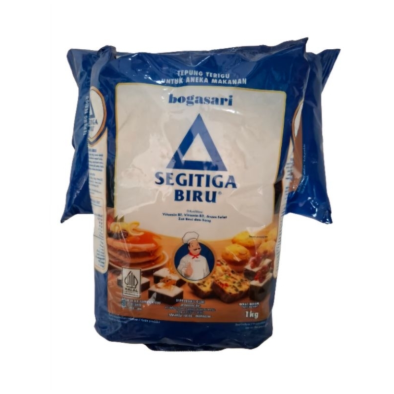 

Tepung Terigu Segitiga Biru Kemasan 1kg