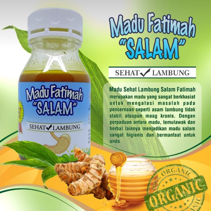 Madu Fatimah Salam madu Maag Herbal Obat Asam Lambung Herbal Ampuh Kesehatan Lambung