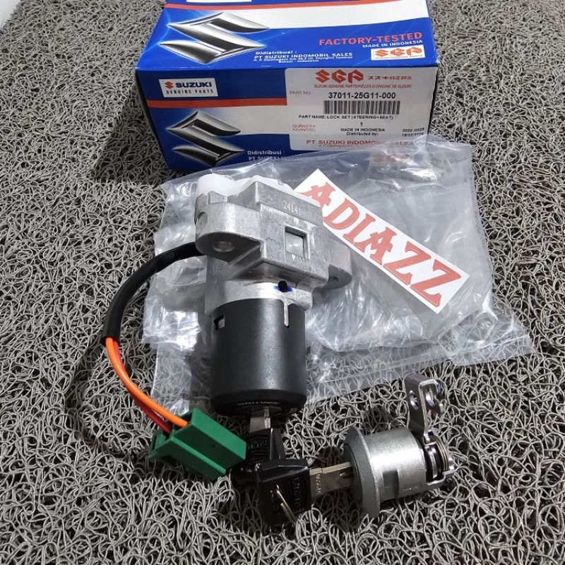 kunci konci kontak set jok suzuki satria Fu 150 carbu cbu Thailand lama original SGP 37011-25G11