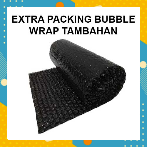 

EXTRA PACKING BUBBLE WRAP TAMBAHAN BUBBLE UNTUK PACKING LEBIH AMAN AL70JMAL