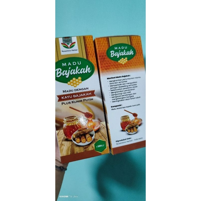 

Madu Bajakah plus kunir putih