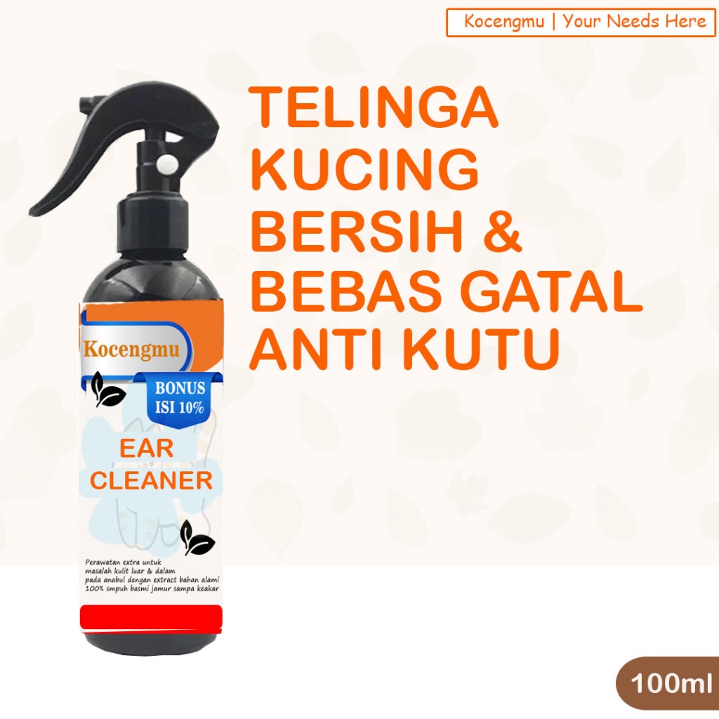 Obat Gatal Kucing Obat Gatal Telinga Kucing Spray Kocengmu