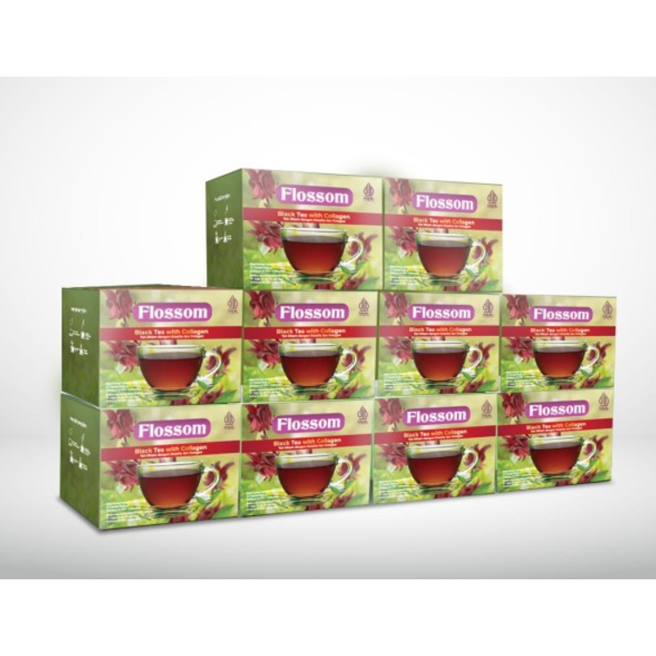 

Flossom Rosella Black Tea Premium Mengontrol Tekanan darah