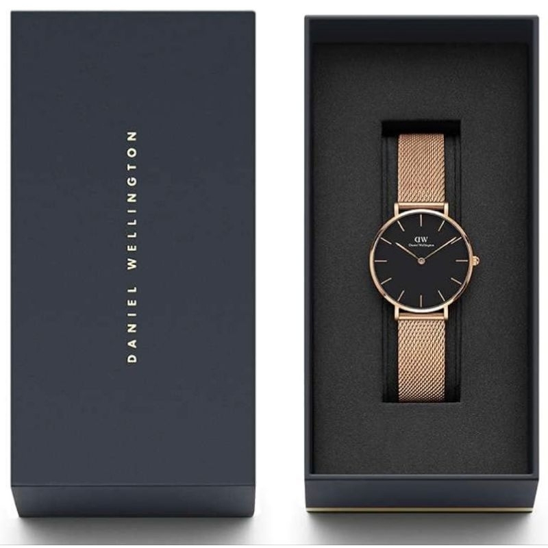 ORI 100% Daniel Welington Watch Petite Rose Gold - Jam Tangan DW wanita 32mm