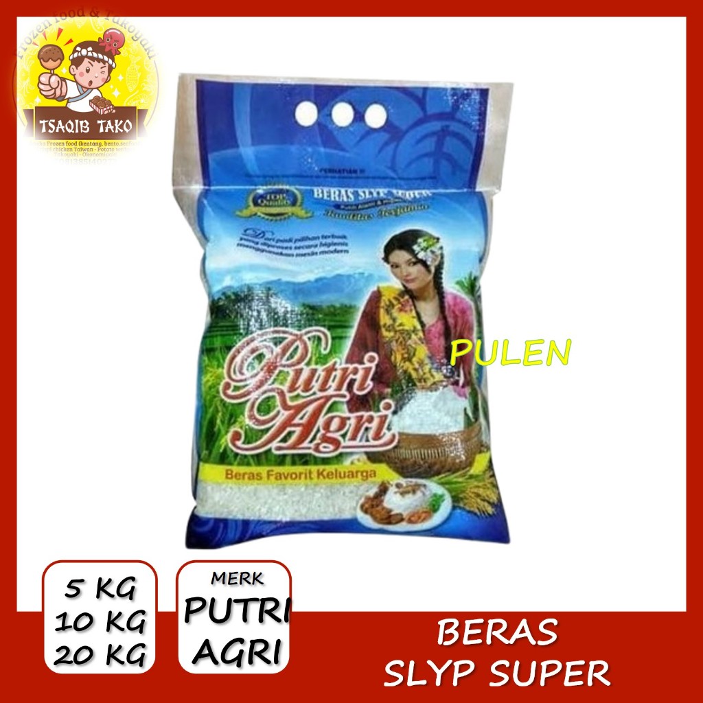 

BERAS CAP PUTRI AGRI 20KG PREMIUM SUPER PULEN